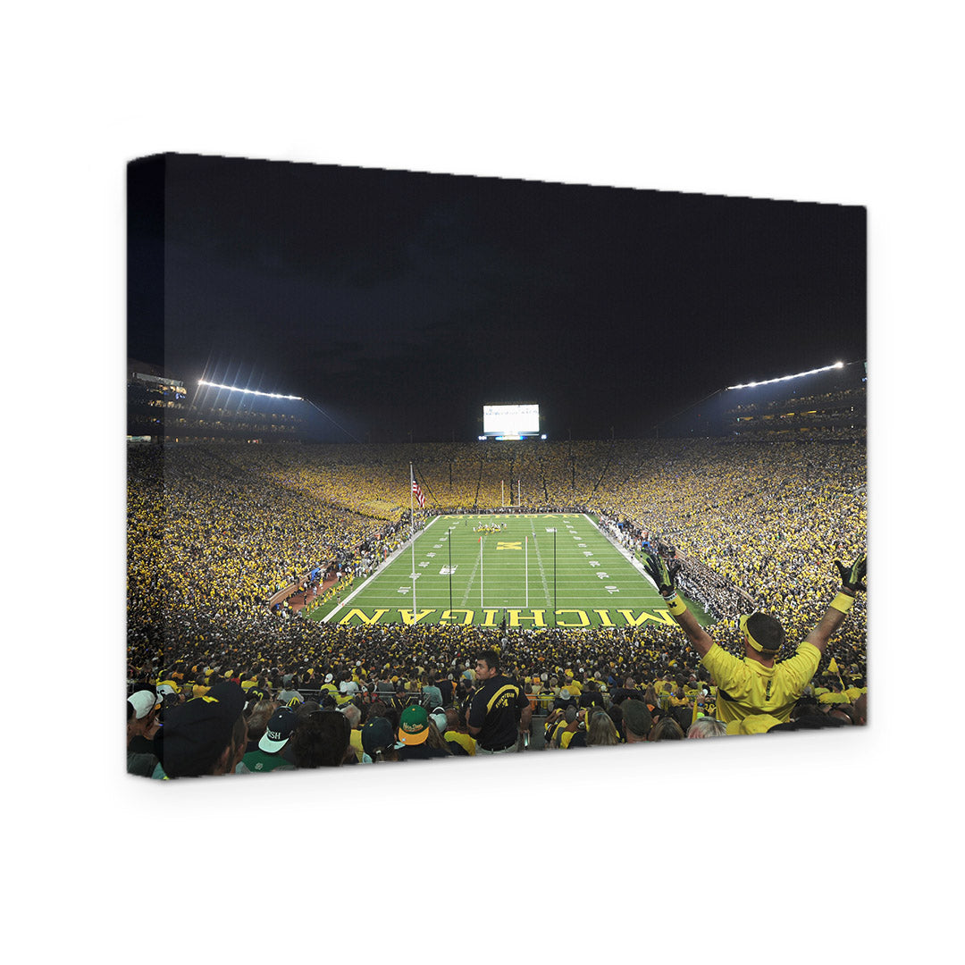 GALLERY WRAPPED CANVAS - U OF M MICHIGAN STADIUM