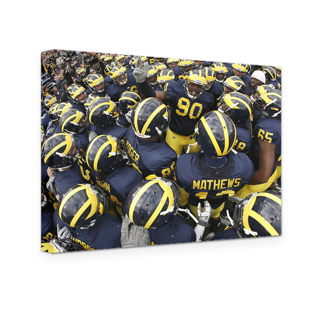 GALLERY WRAPPED CANVAS - U OF M WOLVERINES