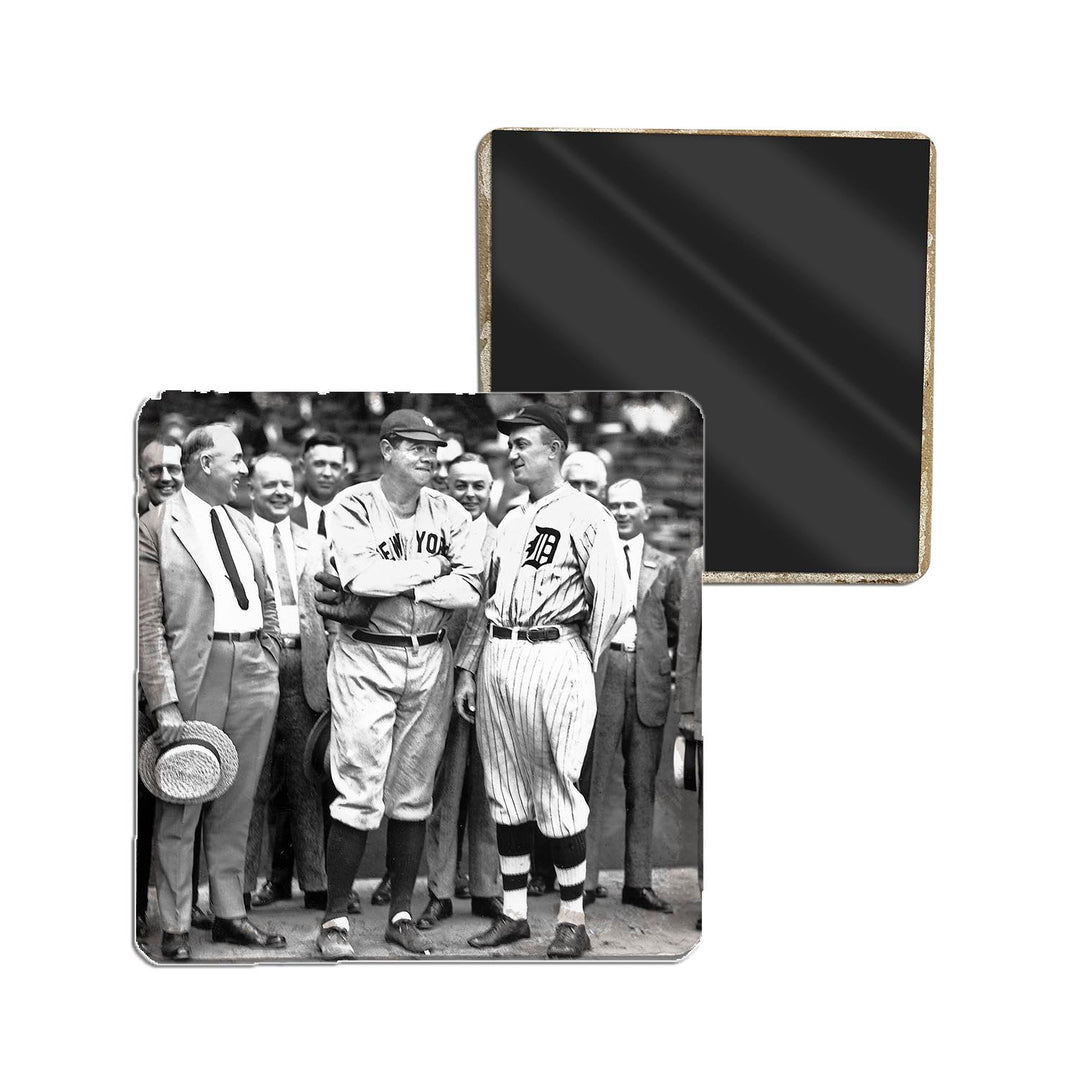 Stone Magnets - BABE RUTH & TY COBB