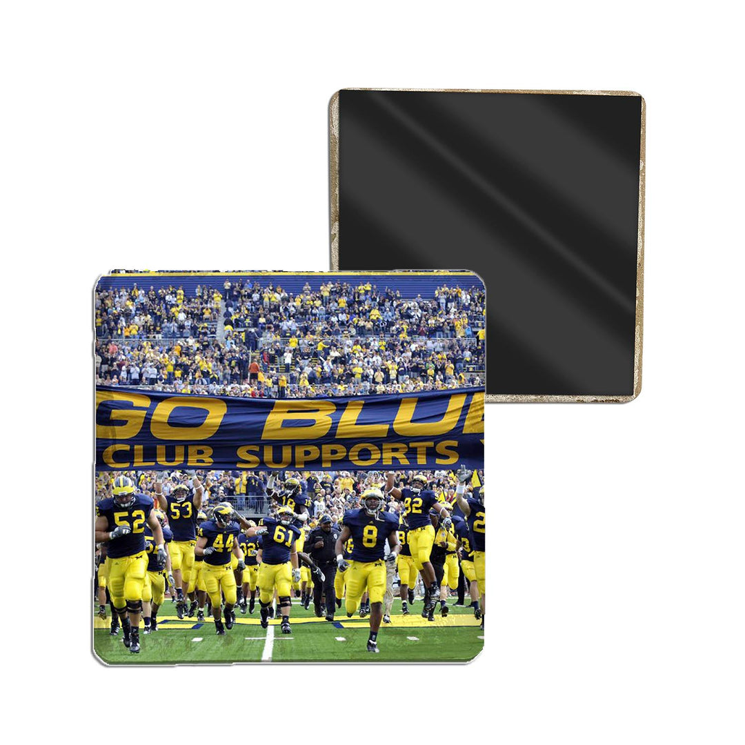 Stone Magnets - UofM Go Blue