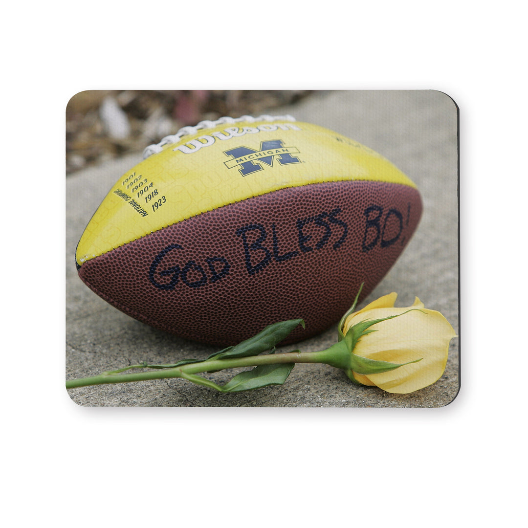 MOUSE PAD - BO SCHEMBECHLER MEMORIAL FOOTBALL