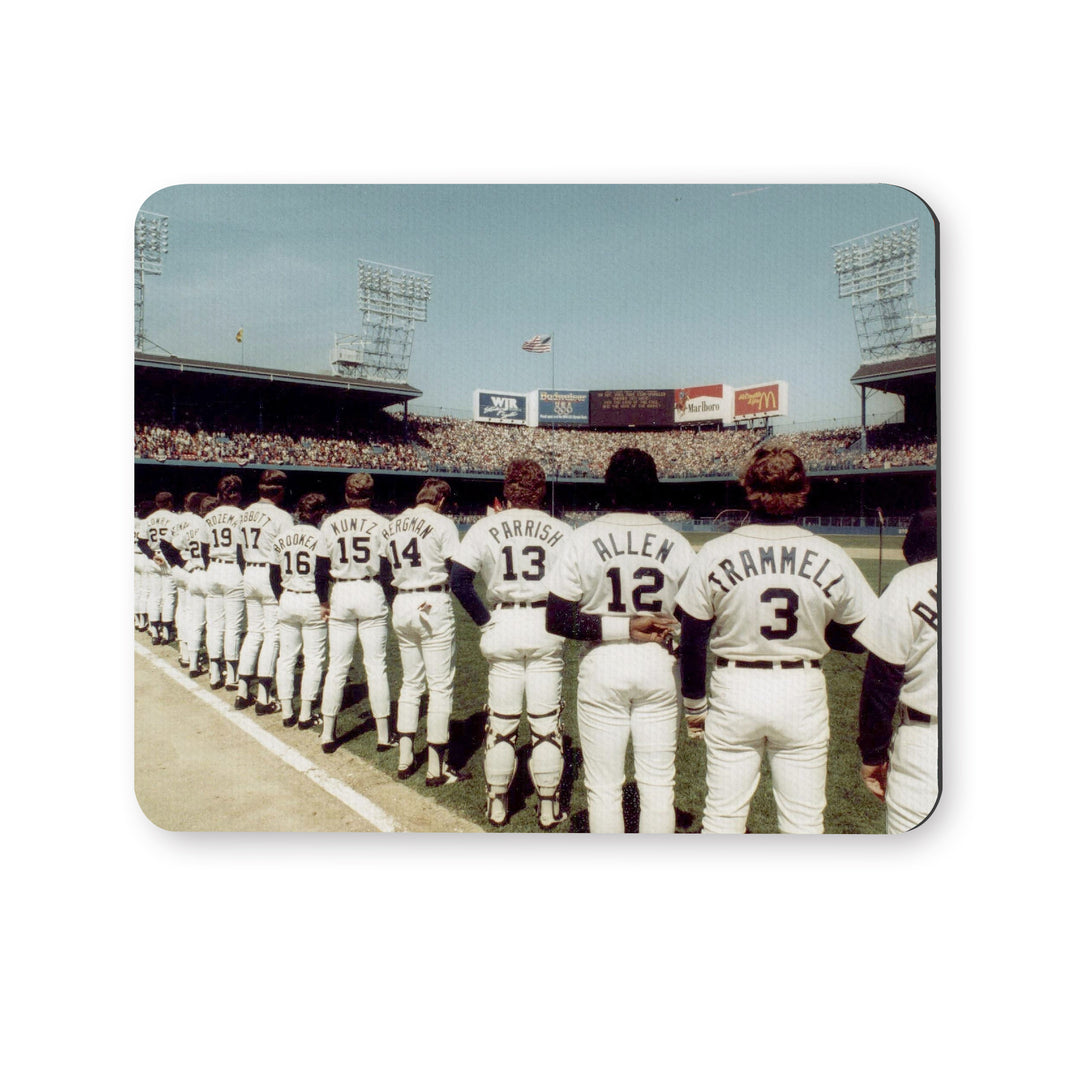 MOUSE PAD - DETROIT TIGERS OPENING DAY 1984