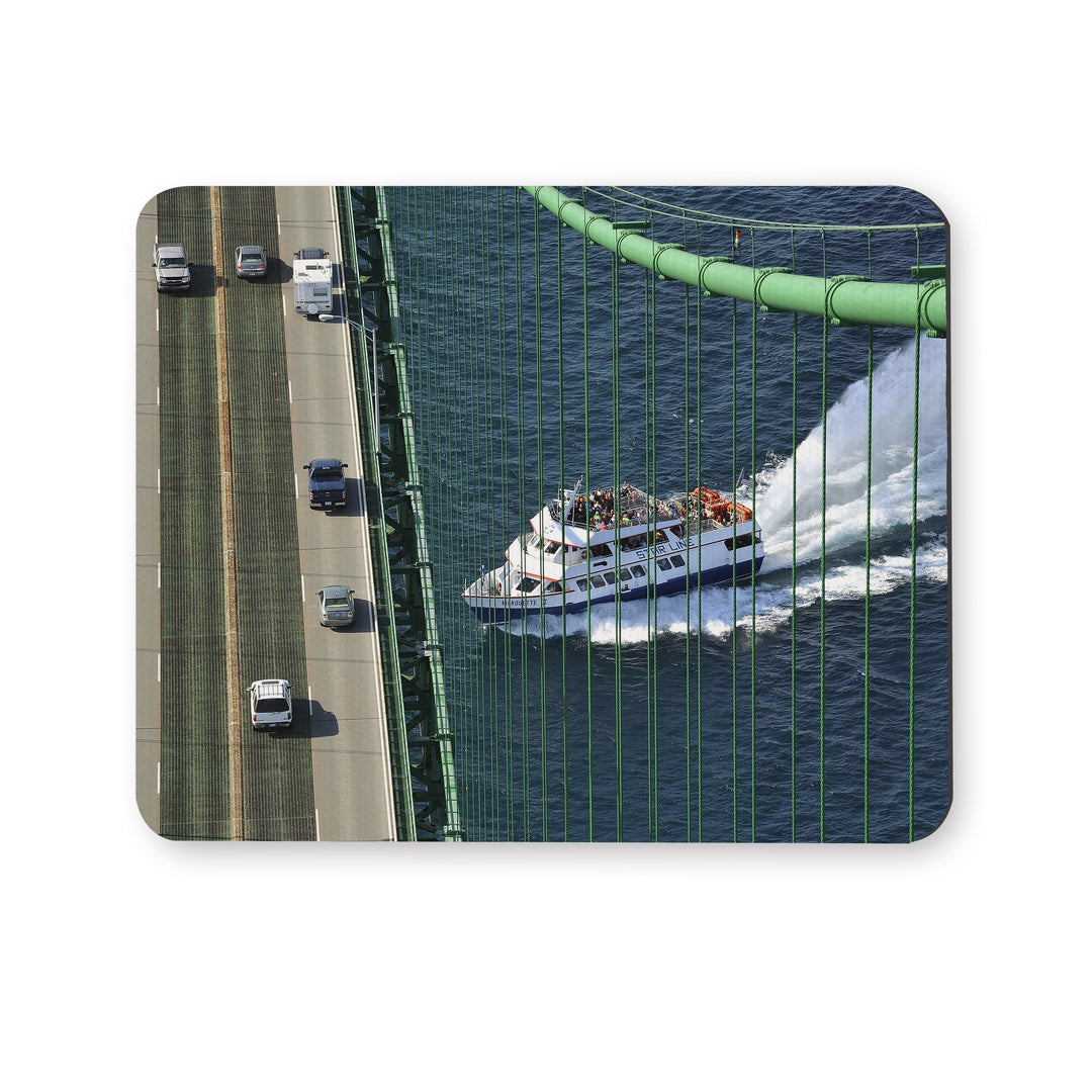 MOUSE PAD - MACKINAC BRIDGE SHEPLER'S FERRY