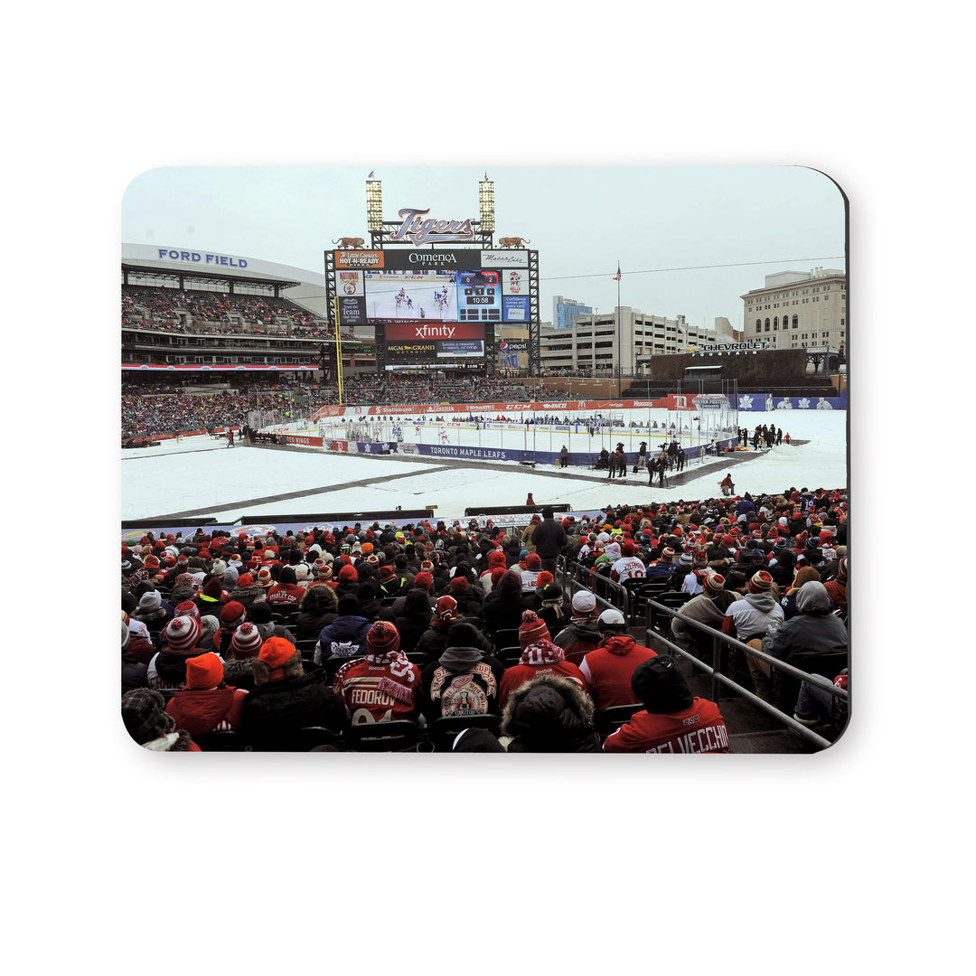 MOUSE PAD - DETROIT RED WINGS VS TORONTO MAPLE LEAFS ALUMNI GAME 2013
