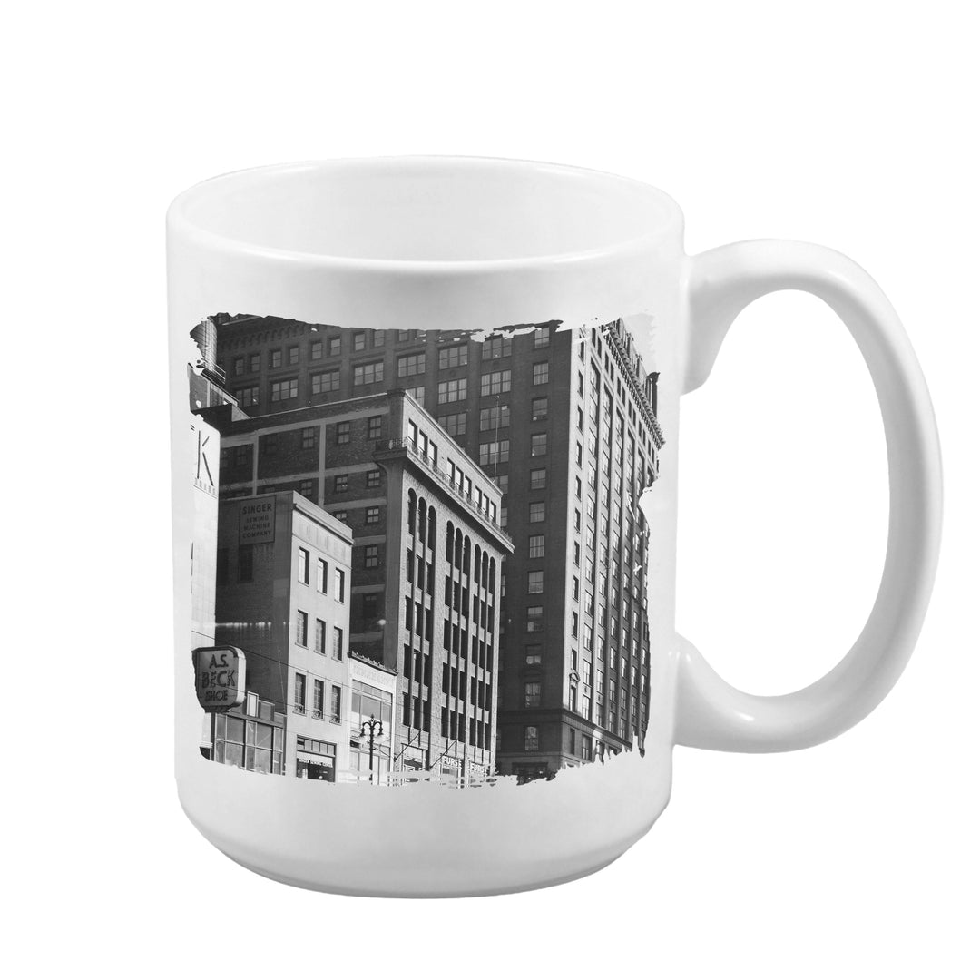 MUG 15oz - JL HUDSON'S DEPARTMENT STORE 1965