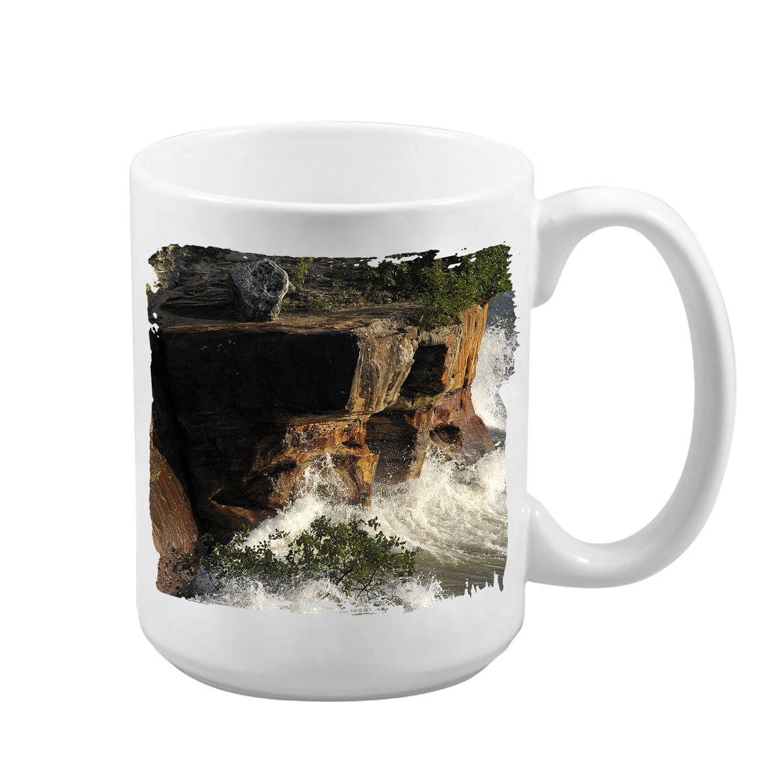 MUG 15oz - MICHIGAN PICTURED ROCKS