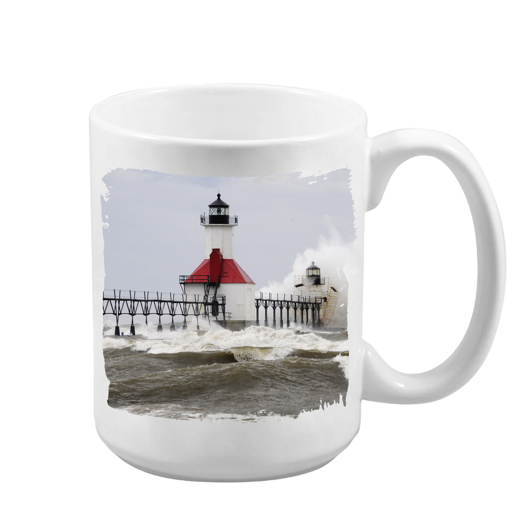 MUG 15oz - MICHIGAN ST JOSEPH LIGHTHOUSE