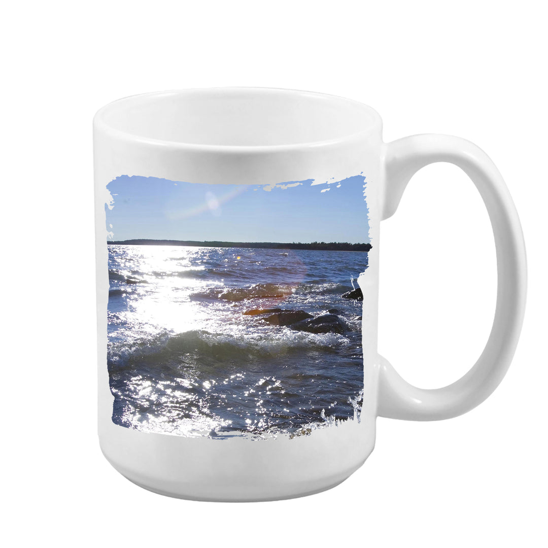 MUG 15oz - MICHIGAN SUNSET NEAR EPOUFETTE