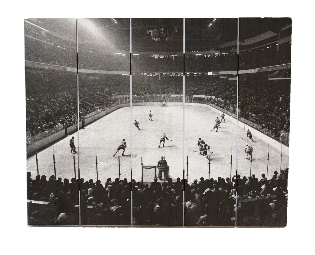 PALLET WOOD - OLYMPIA STADIUM LAST GAME 1990