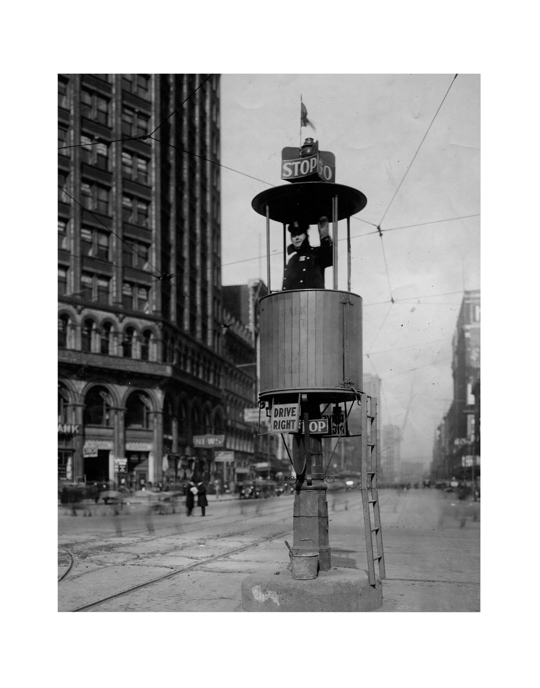 PHOTO PRINTS - CAMPUS MARTIUS FIRTST MANNED TRAFFIC SIGNAL
