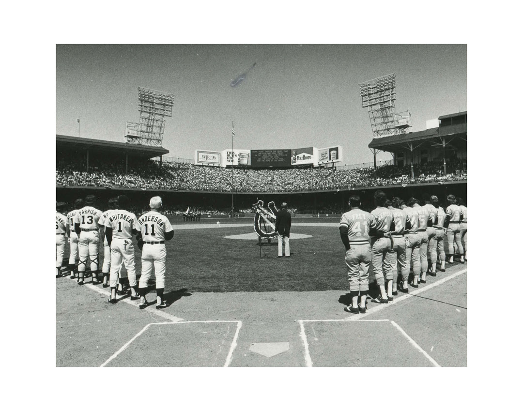 PHOTO PRINTS - DETROIT TIGERS OPENING DAY 1980