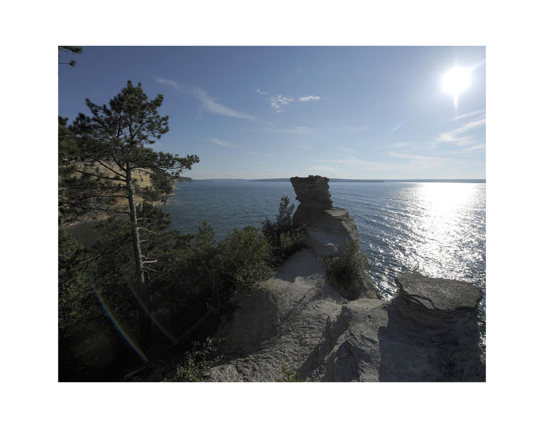 Photo Prints - MICHIGAN MINERS CASTLE OUTLOOK