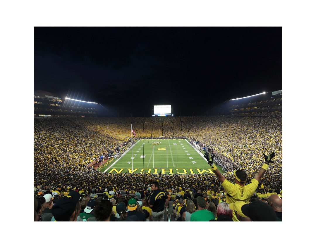 CANVAS PRINTS - U OF M MICHIGAN STADIUM