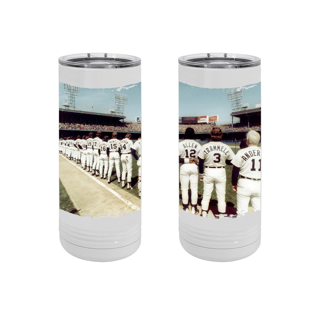 SKINNY TUMBLER 22oz - DETROIT TIGERS OPENING DAY 1984