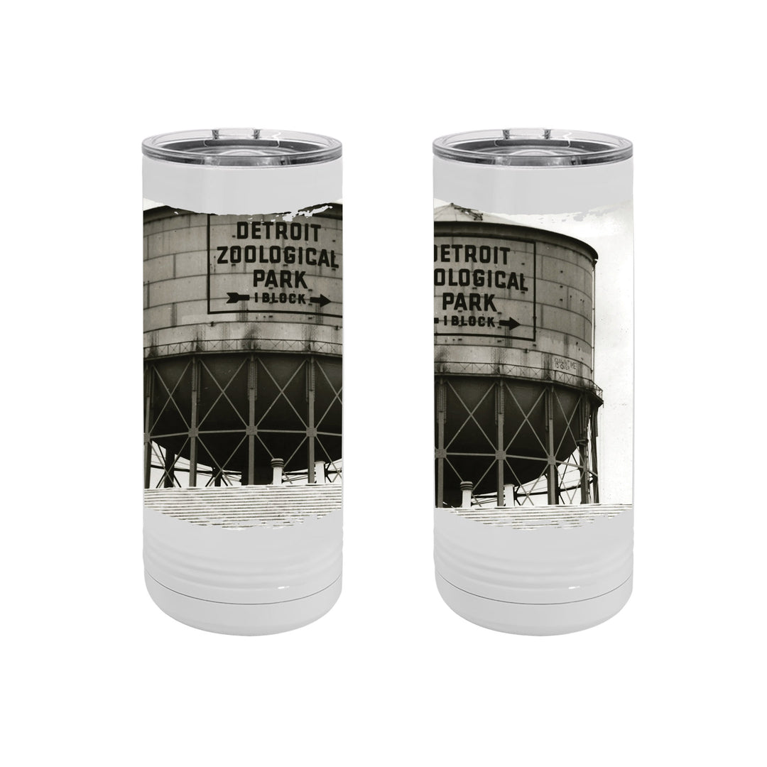 SKINNY TUMBLER 22oz - DETROIT WATER TOWER