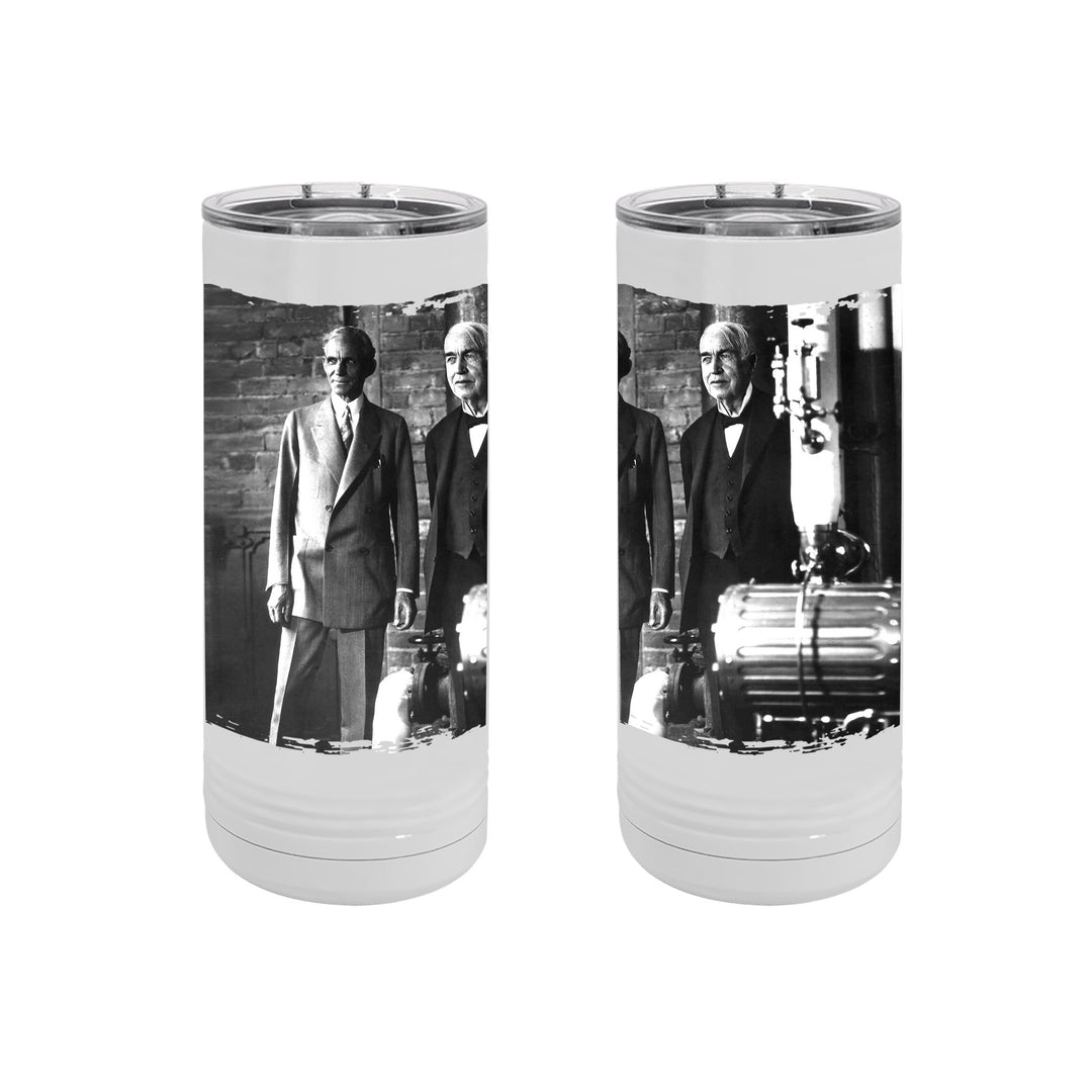 SKINNY TUMBLER 22oz - HENRY FORD & THOMAS EDISON