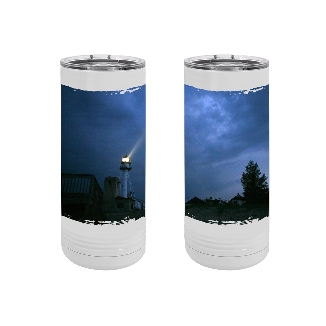 SKINNY TUMBLER 22oz - MICHIGAN WHITEFISH LIGHTHOUSE