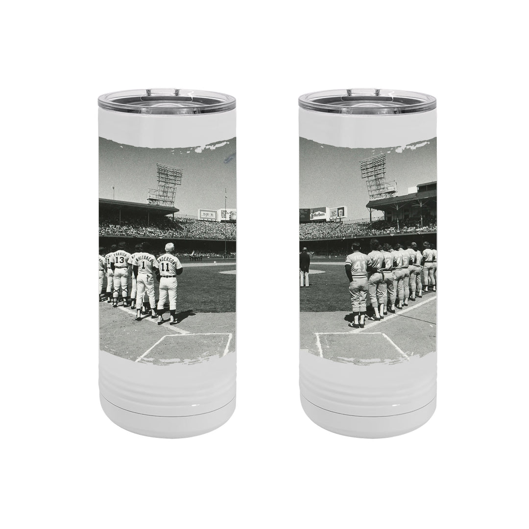 SKINNY TUMBLER 22oz - DETROIT TIGERS OPENING DAY 1980