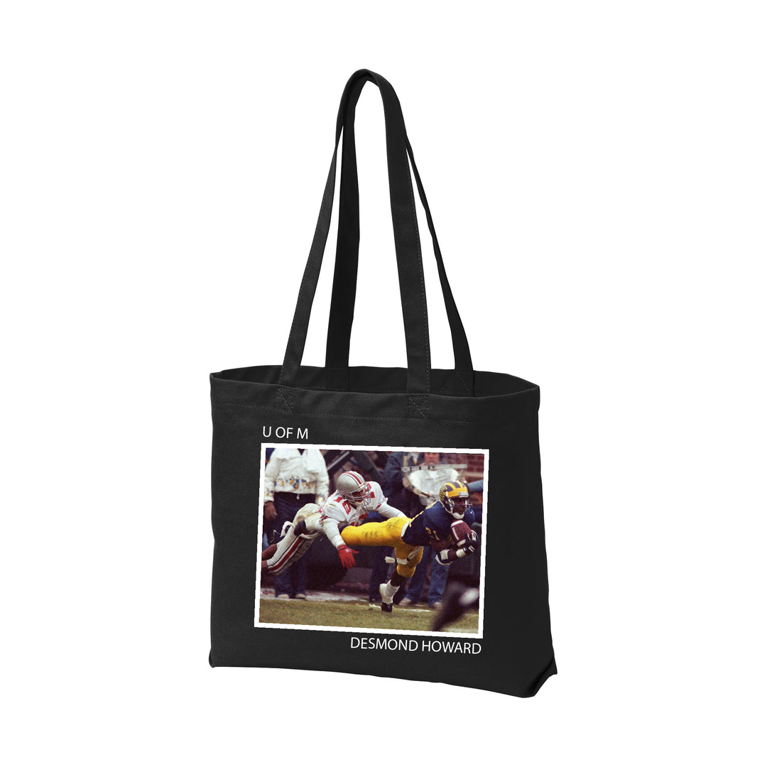 TOTE BAG - UNIVERSITY OF MICHIGAN DESMOND HOWARD