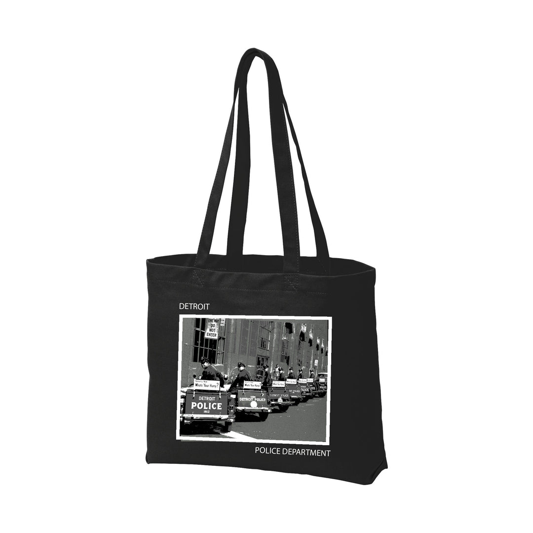 TOTE BAG - DETROIT POLICE DEPARTMENT ON MOTORCYCLES