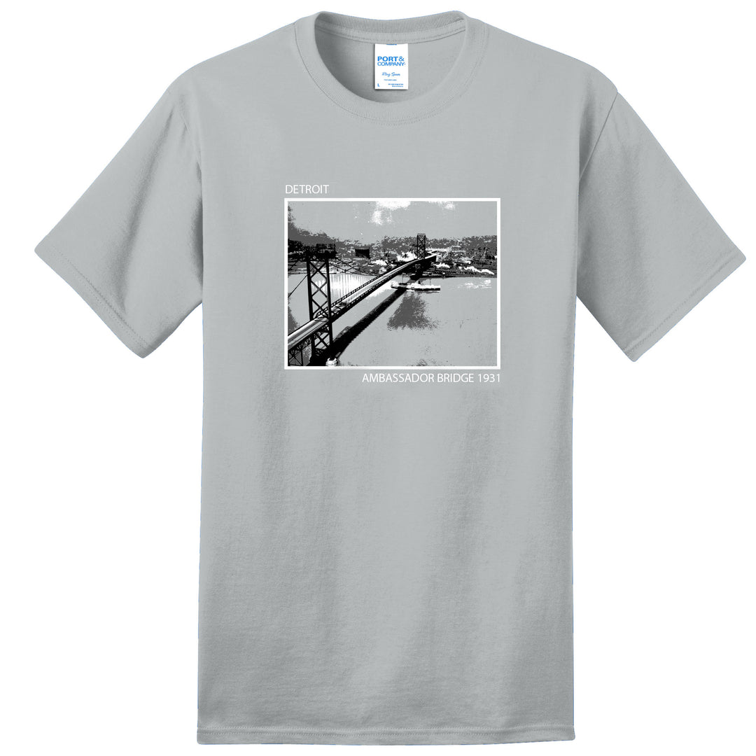 NEWS PHOTOS T-SHIRT - AMBASSADOR BRIDGE 1931