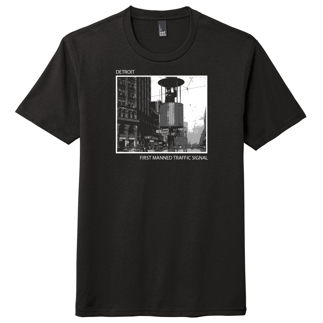 NEWS PHOTOS T-SHIRT - CAMPUS MARTIUS FIRST MANNED TRAFFIC SIGNAL