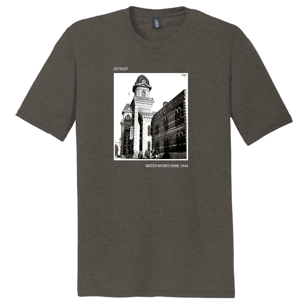 NEWS PHOTOS T-SHIRT - DETROIT WATER WORKS PARK 1944