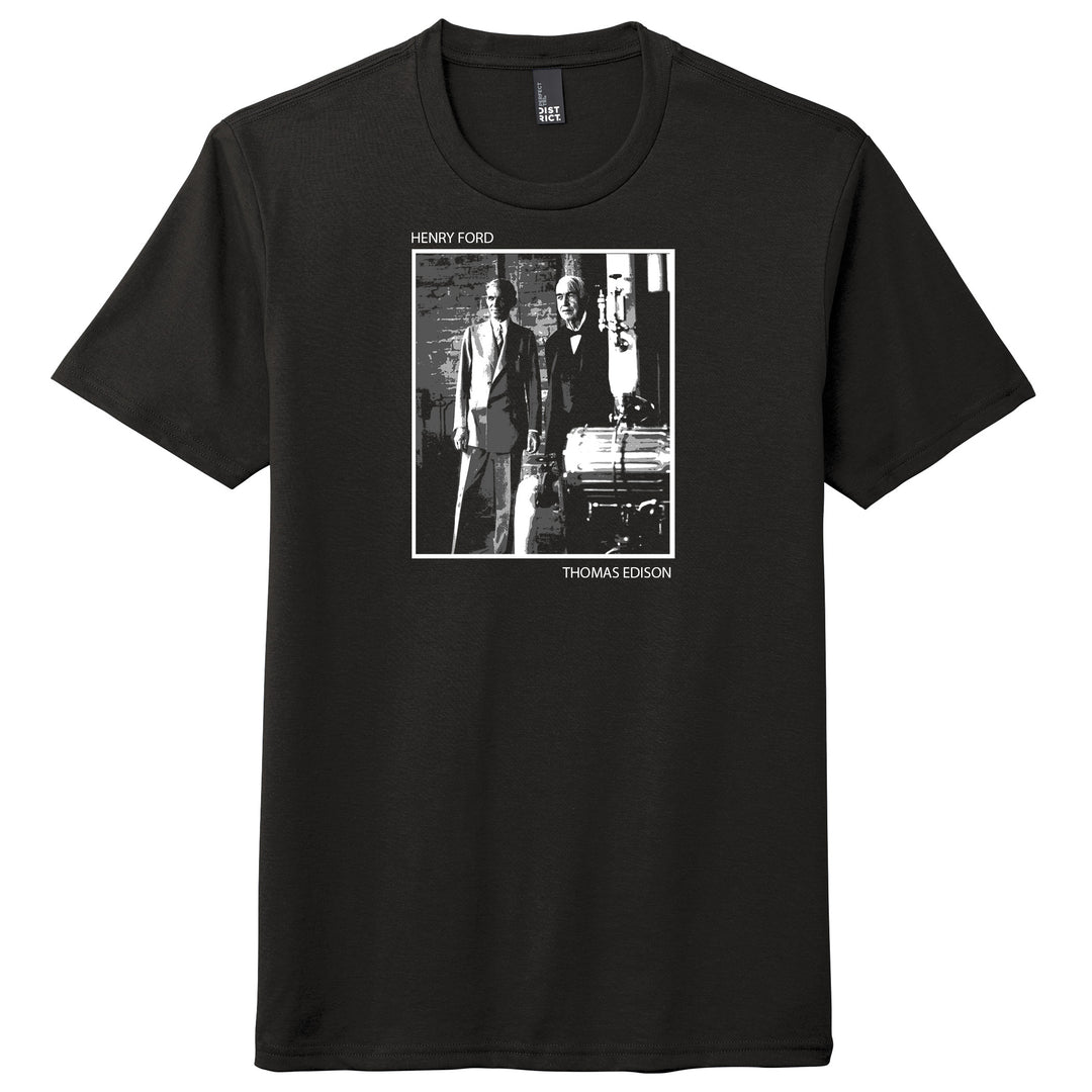 NEWS PHOTOS T-SHIRT - HENRY FORD & THOMAS EDISON