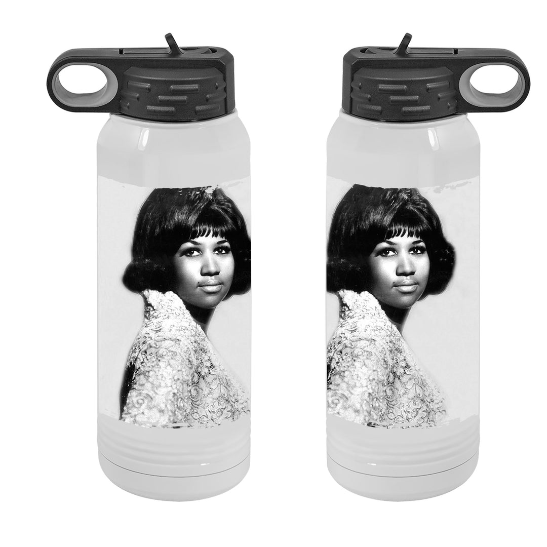 WATER BOTTLE 30oz - ARETHA FRANKLIN