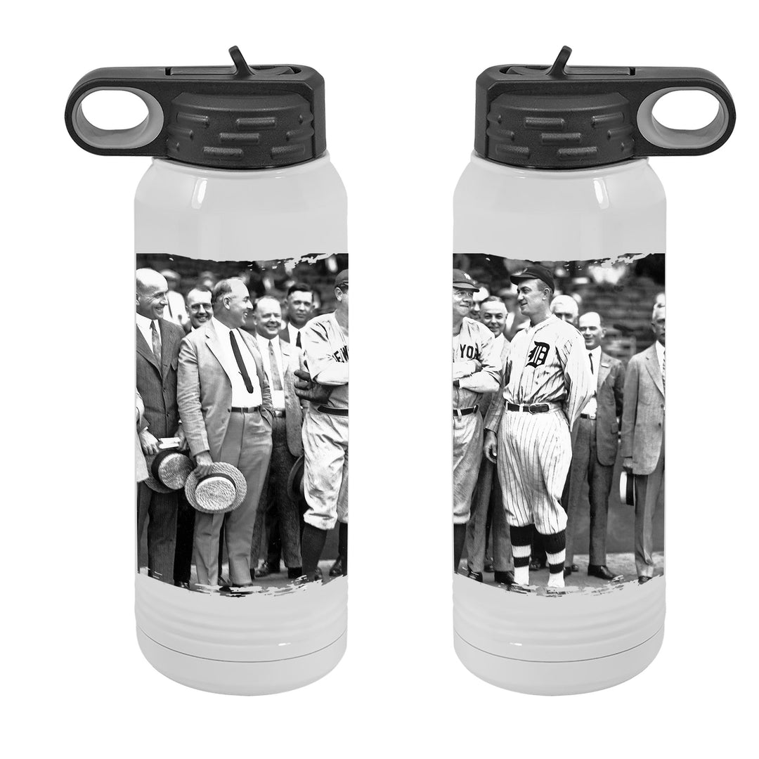 WATER BOTTLE 30oz - BABE RUTH & TY COBB 1934