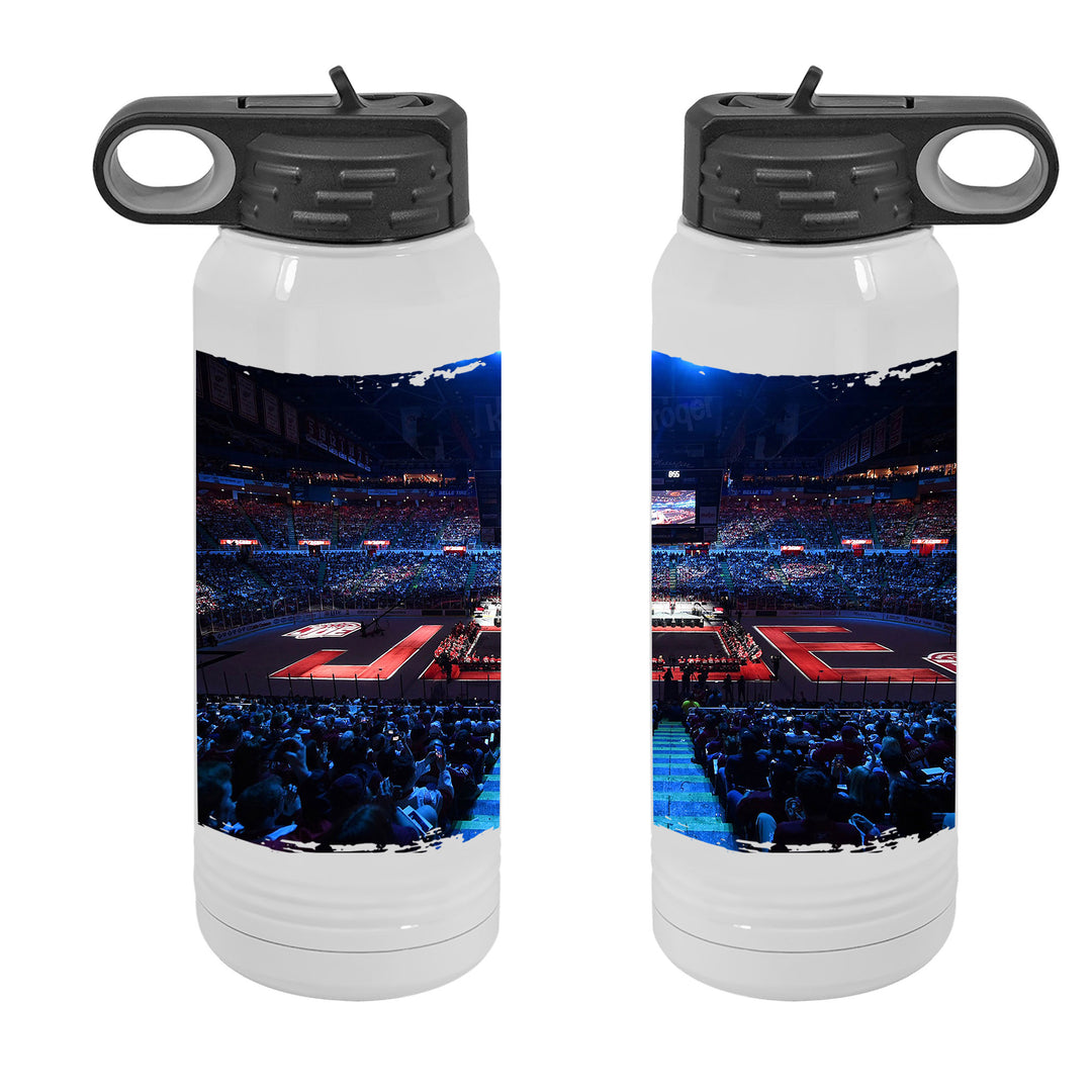 WATER BOTTLE 30oz - DETROIT RED WINGS JOE LOUIS ARENA FAREWELL