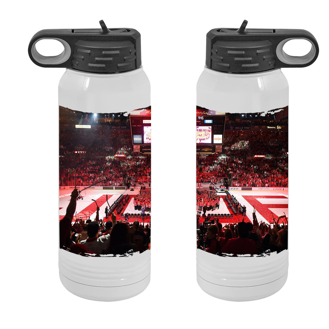 WATER BOTTLE 30oz - DETROIT RED WINGS JOE LOUIS ARENA FAREWELL