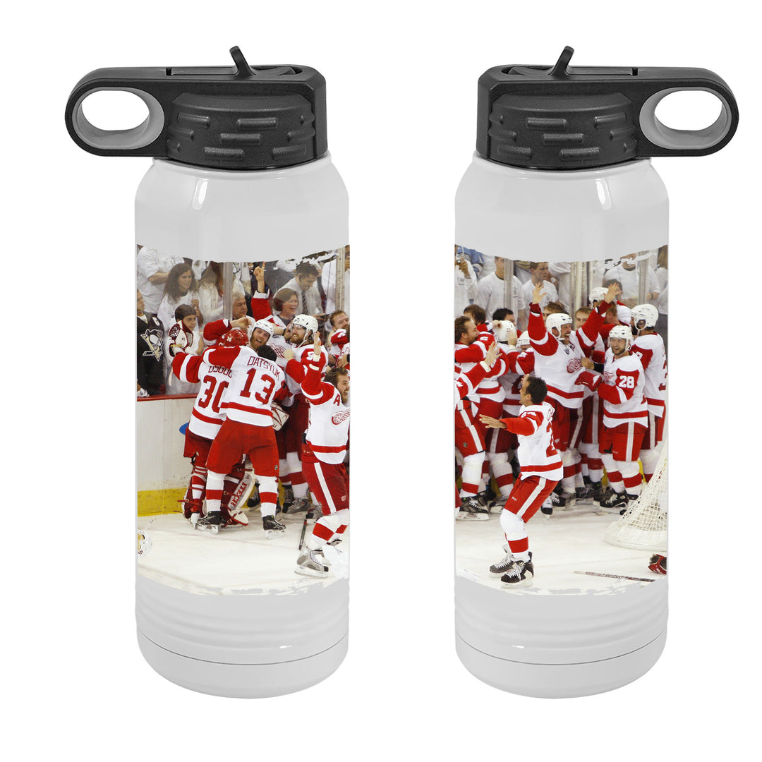 WATER BOTTLE 30oz - RED WINGS STANLEY CUP FINALS 2008