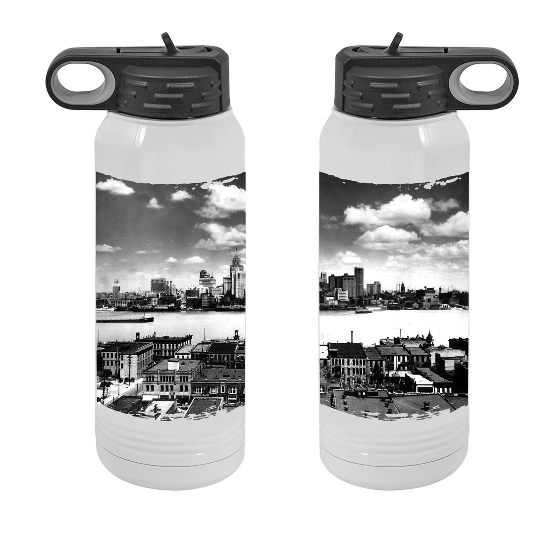 WATER BOTTLE 30oz - DETROIT VIEW FROM WINDSOR