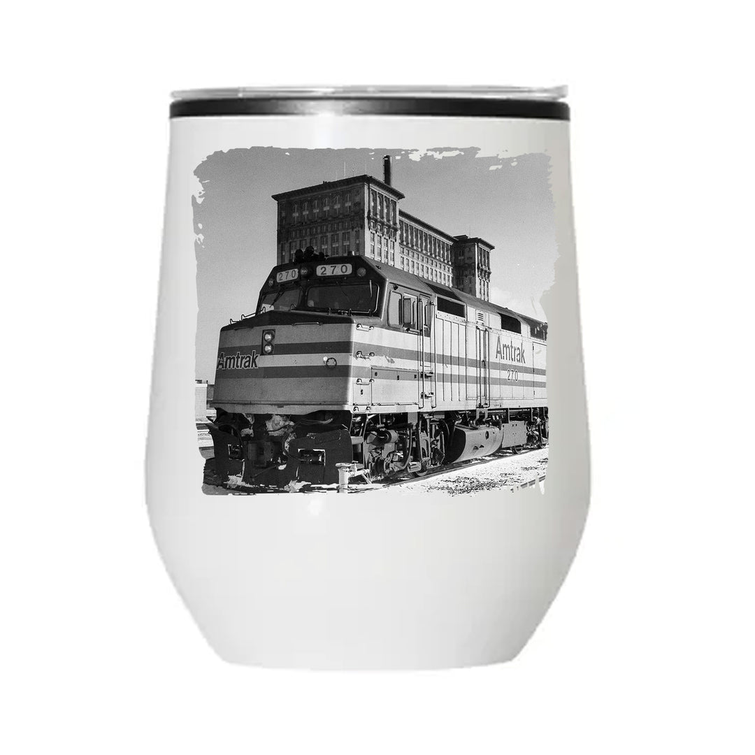 WINE TUMBLER 12oz - CENTRAL STATION LAST TRAIN OUT 1988