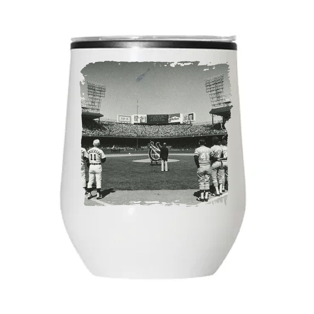WINE TUMBLER 12oz - DETROIT TIGERS OPENING DAY 1980