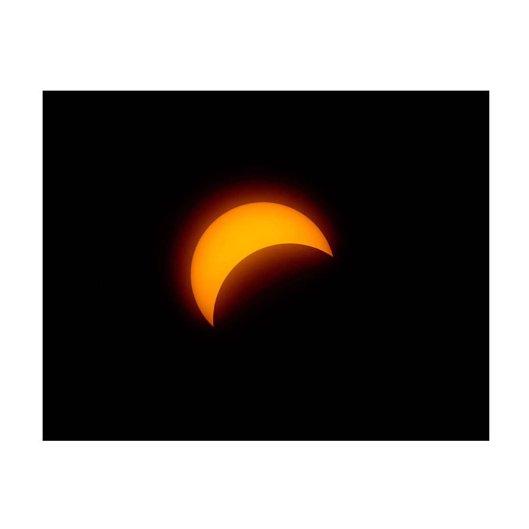 PHOTO PRINTS - 2024 solar eclipse as seen in Martin, Ohio, April 8, 2024