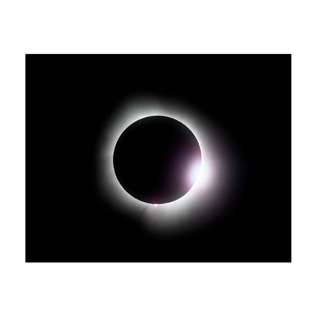 PHOTO PRINTS - 2024 solar eclipse as seen in Martin, Ohio, April 8, 2024