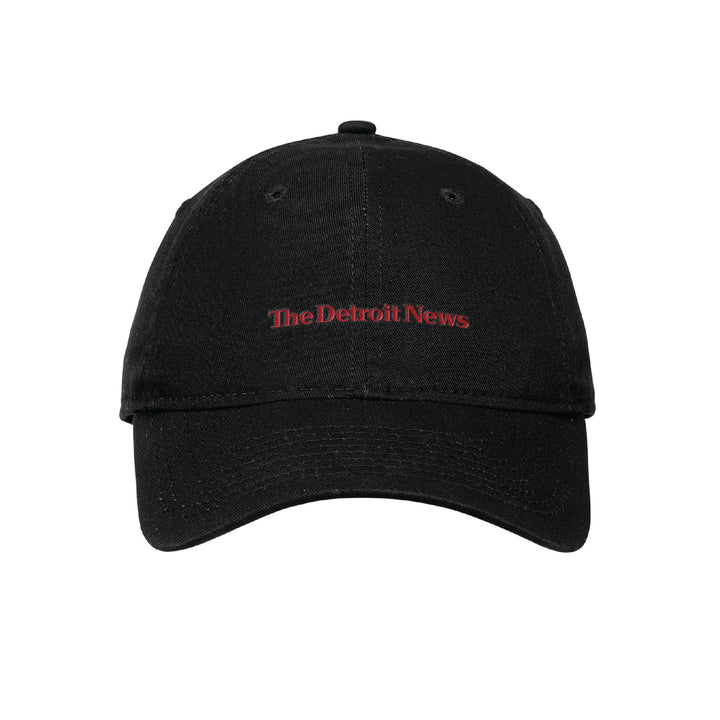 Detroit News Logo- Adjustable Unstructured Cap