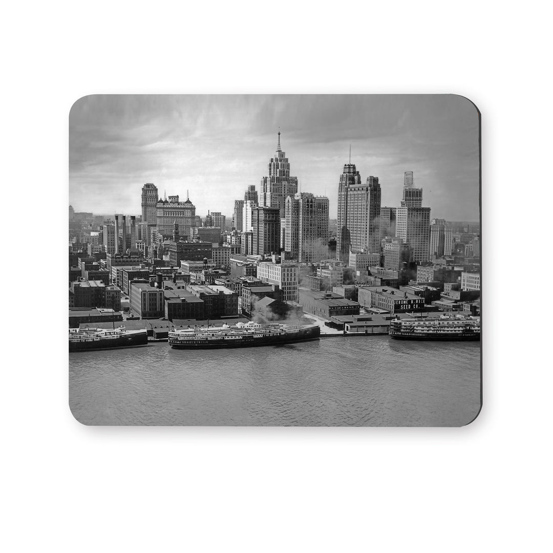 MOUSE PAD - DETROIT SKYLINE