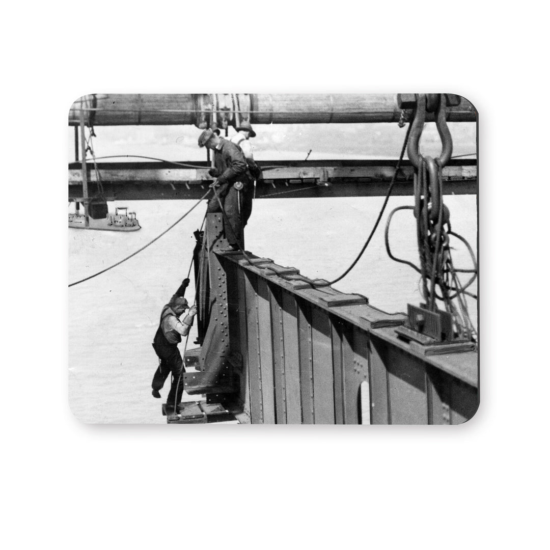 MOUSE PAD - AMBASSADOR BRIDGE CONSTRUCTION 1929