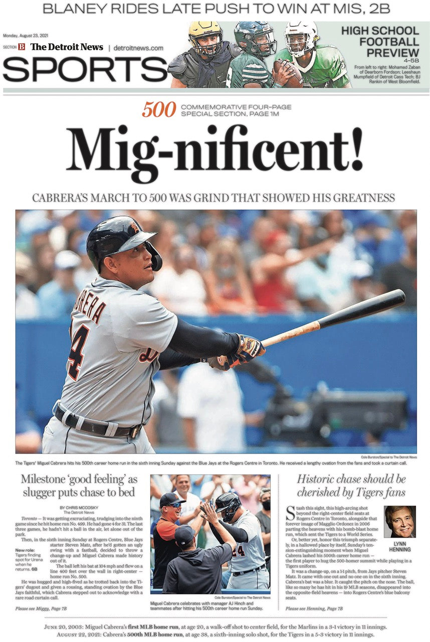Front Pages- Mig-nificent