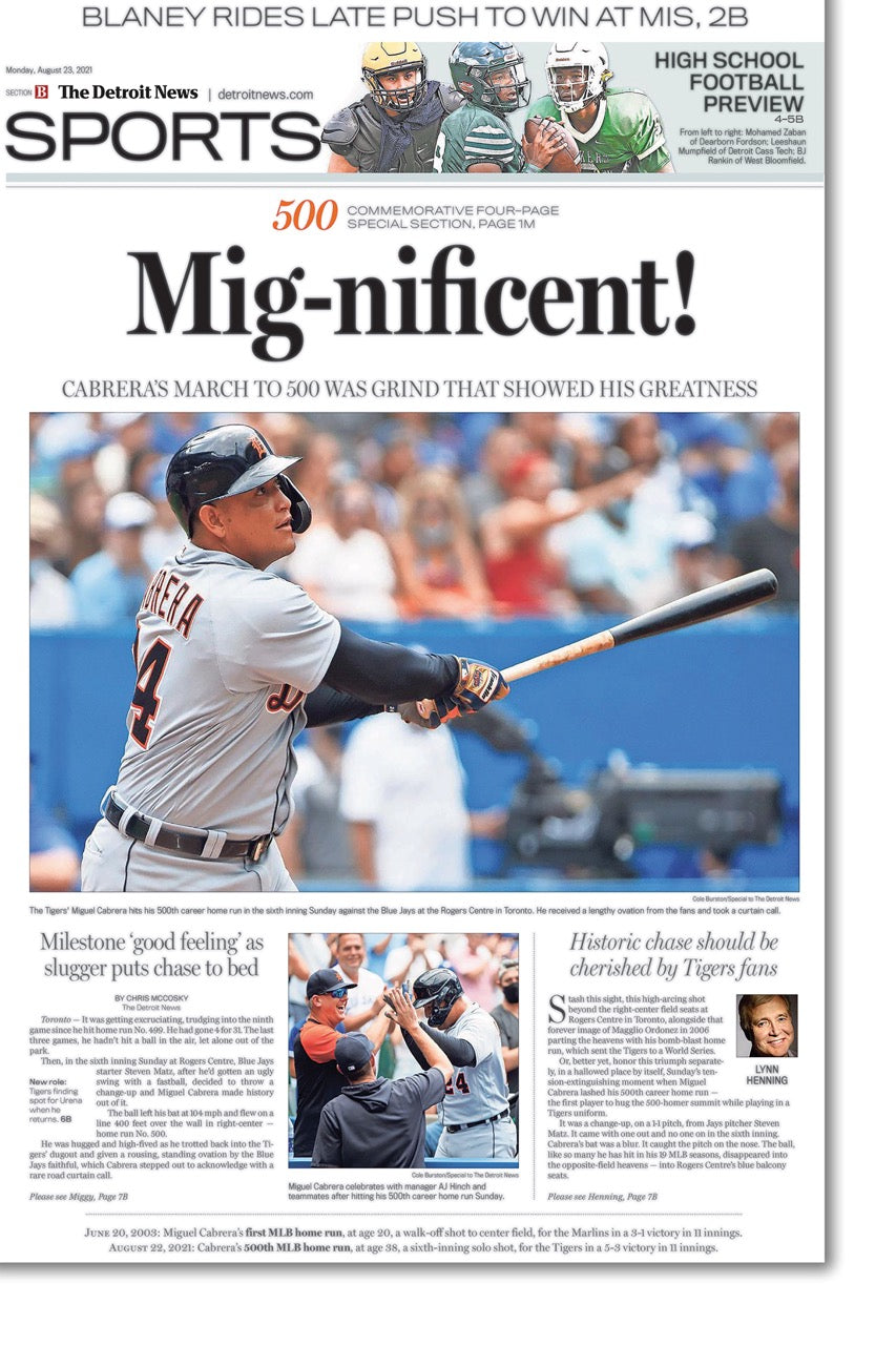 CANVAS Front Pages- Mig-nificent