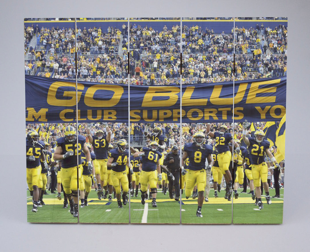 PALLET WOOD - UofM Go Blue