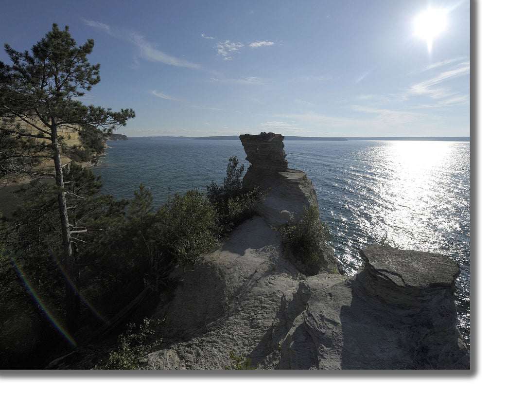 CANVAS PRINTS - MICHIGAN MINERS CASTLE OUTLOOK