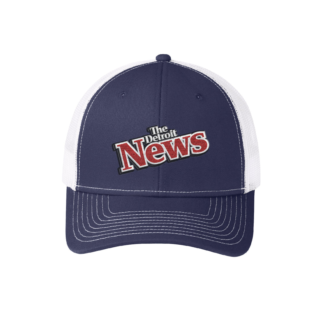 Detroit News Vintage Logo- Trucker Cap