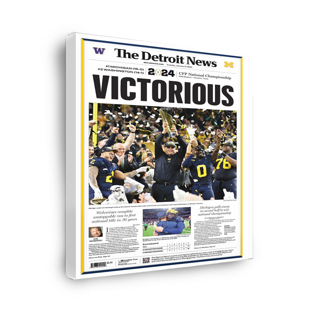 Gallery Wrapped Canvas- victorious