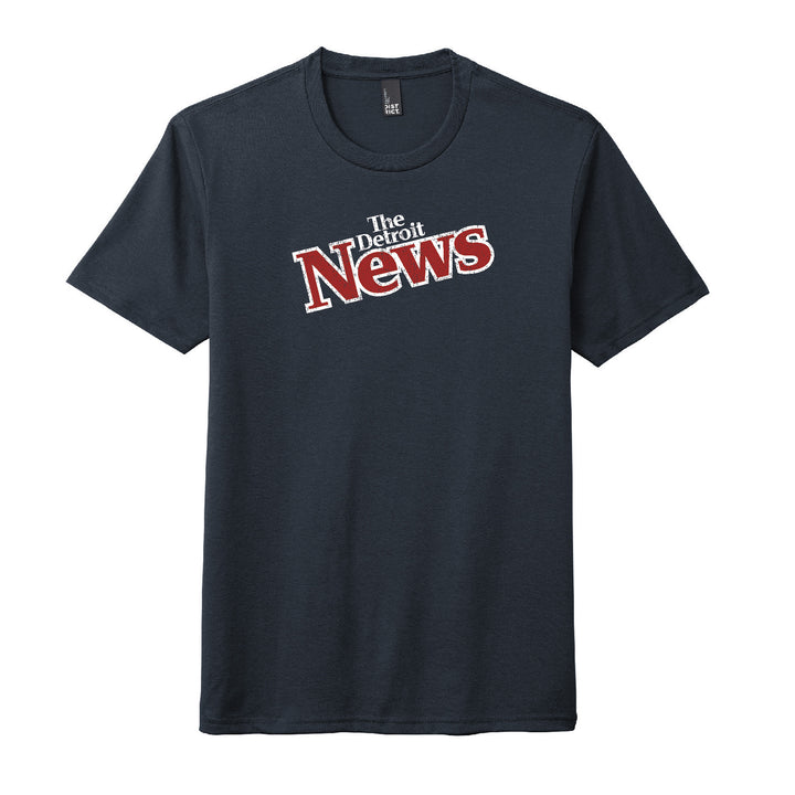 Vintage Detroit News Logo- T-Shirt