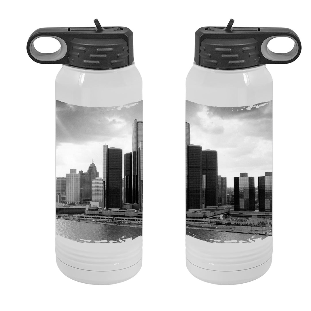 WATER BOTTLE 30oz - DETROIT RENAISSANCE CENTER