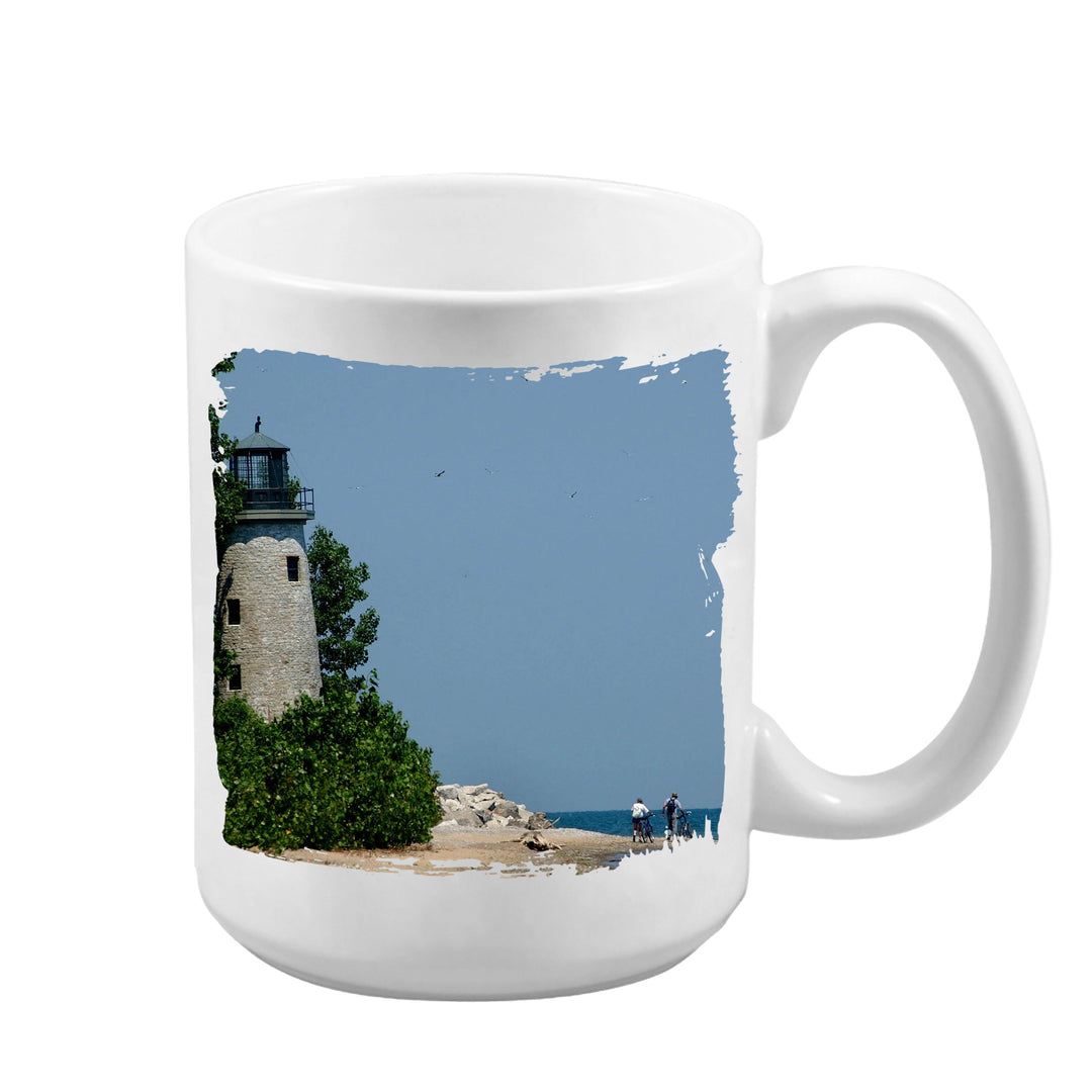 MUG 15oz - PELEE ISLAND LIGHTHOUSE CANADA